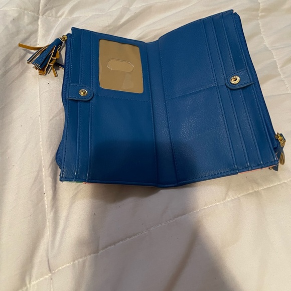 NWOT Multicolor Buxton Florence Cosmopolitan Wallet RARE - Picture 3 of 5